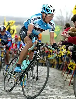 Raphael Schweda 2002 bei der Flandern-Rundfahrt