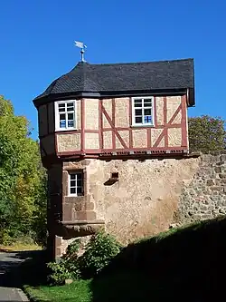 „Lusthäuschen“ in Amönau, Vorlage für Rapunzelturm