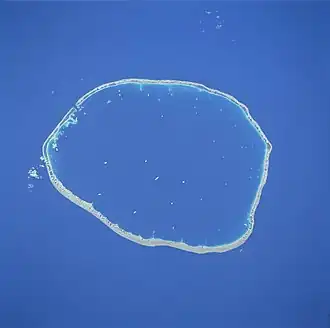 LANDSAT-Bild von Raraka