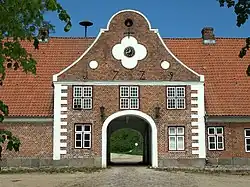 Mittelrisalit des Torhauses