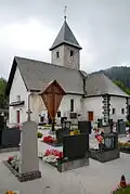 Friedhofskirche Sankt Thomas in Rateče