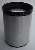 Projektionsobjektiv Diarectim des VEB Rathenower Optische Werke für ein DDR-Epidiaskop