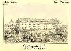 Das Gebäude an der Schulgasse