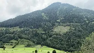 Blick von Westen auf den Rauchkogel