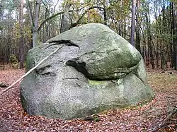 Die Markgrafensteine in den Rauener Bergen gelten als die größten Findlinge des Landes Brandenburg