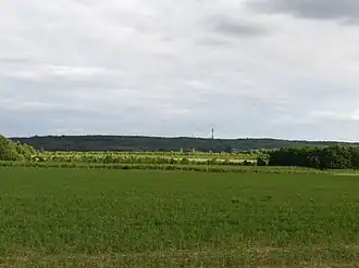 Rauensche Berge, Ansicht von Norden