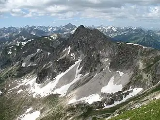 Das Rauhhorn gesehen vom Gaishorn