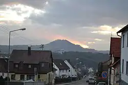 Der Rechberg von Bettringen aus gesehen