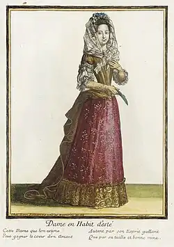 Sommerkleid (Henri Bonnart, 1685)