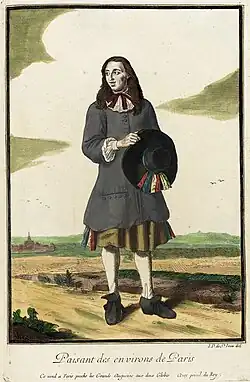 'Bauer aus der Gegend von Paris', Jean Dieu de Saint-Jean, 1678-1693