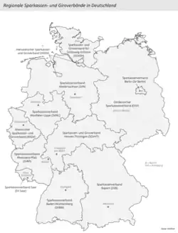 Deutscher Sparkassen- und Giroverband 12 Regionalverbände
