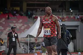 Julius Yego bei den Afrikameisterschaften 2024 in Douala