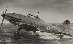 Reggiane Re.2001 in Tarnanstrich