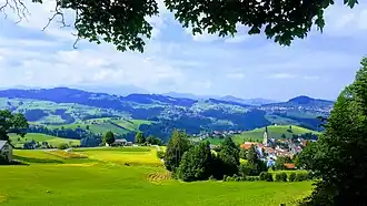 Rehetobel von Nordosten, Juli 2019