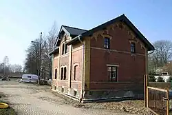 Wohnhaus des einstigen Bahnhofs Oberreichenbach, ist später Reichenbach (Vogtl) Ost