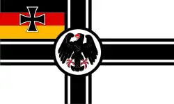 Entwurf der Reichskriegsflagge vom 14. September 1920