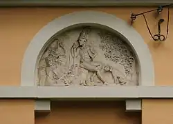 Architekturschmuck am Jagdhaus