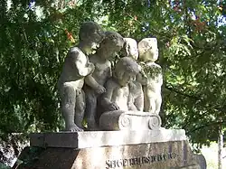 Putten, Detail am Grabmal Veith