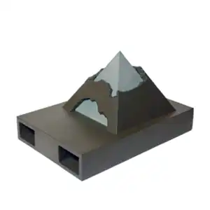 Architekturfragment, Keramische Plastik 2005