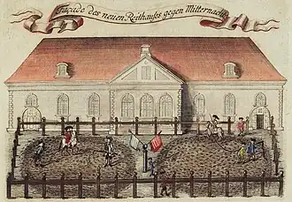 Reithaus Braunschweig, 1749