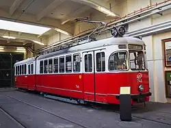 Gelenktriebwagen der Type F der Wiener Straßenbahn