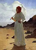 La Femme en blanc (‚Frau in weiss‘, 1895)