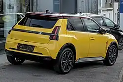 Renault 5 E-Tech, Heckansicht