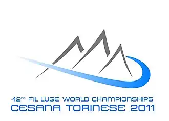 Logo der Rennrodel-Weltmeisterschaften 2011