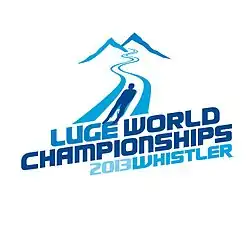 Logo der Rennrodel-Weltmeisterschaften 2013