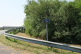 Reste des Canal des Salines de l'Est in Loudrefing