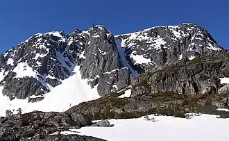 Rethel Mountain, Nordansicht