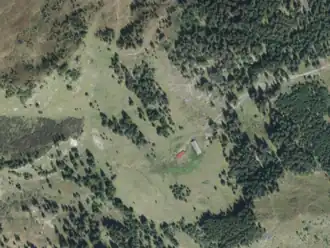 Rettenwandalm aus der Vogelperspektive