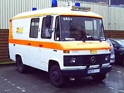 Mercedes-Benz 508 D Rettungswagen aus dem Jahr 1986