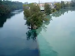 Rhone und Arve