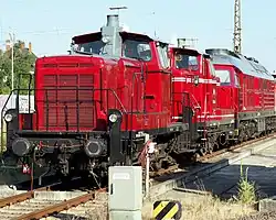 V 60 von TrainLog in Mannheim-Rheinau