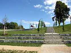 Blick vom Altrhein her gen Nordosten