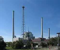 Vor dem Bau von Block 8