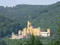 Lahnstein – Blick auf Schloss Stolzenfels