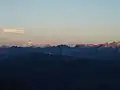 Sonnenaufgang über den Walliser Alpen, vom Vadrecc di Brasciana aus gesehen