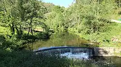 Río Rodil in der Parroquia Os Vaos