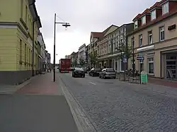 Ehemaliger Verlauf der B&nbsp;105 in Ribnitz-Damgarten