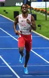 Ricardo dos Santos – trotz portugiesischen Rekords als Dritter seines Halbfinales nicht im&nbsp;Finale