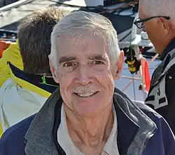 Rich Wilson bei der Route du Rhum, 2018