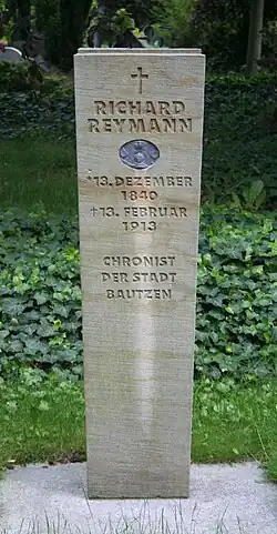 Grabstätte von Richard Reymann