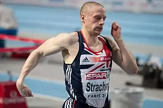 Richard Strachan bei den Halleneuropameisterschaften 2011 in Paris