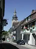 Richthofenstraße nahe Stadtkirche
