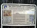 Tafel an der Richtstätte