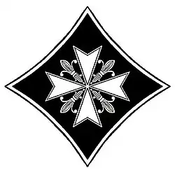 Brustkreuz eines Obedienzritters