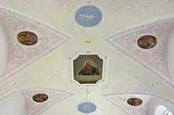 Stuck und Deckenmalerei im Chor