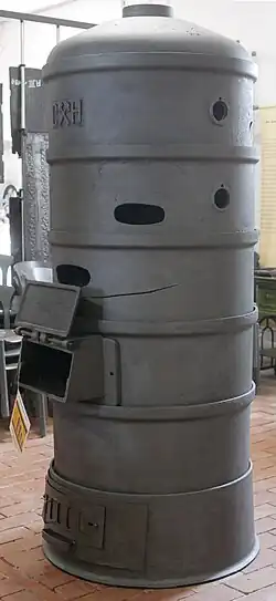 Werkstatt­ofen aus der Carls­hütte